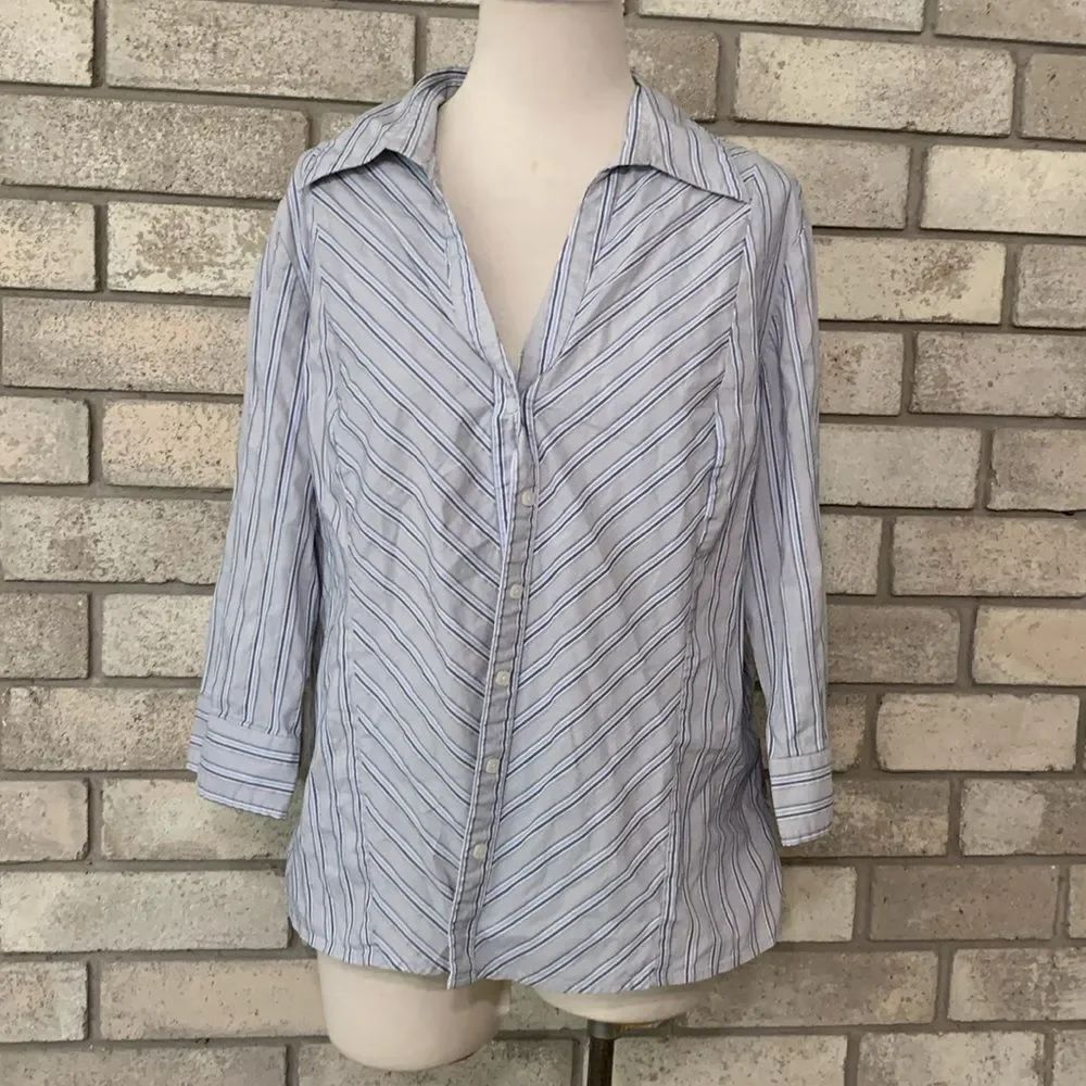 3for$20 button front blouse 1x